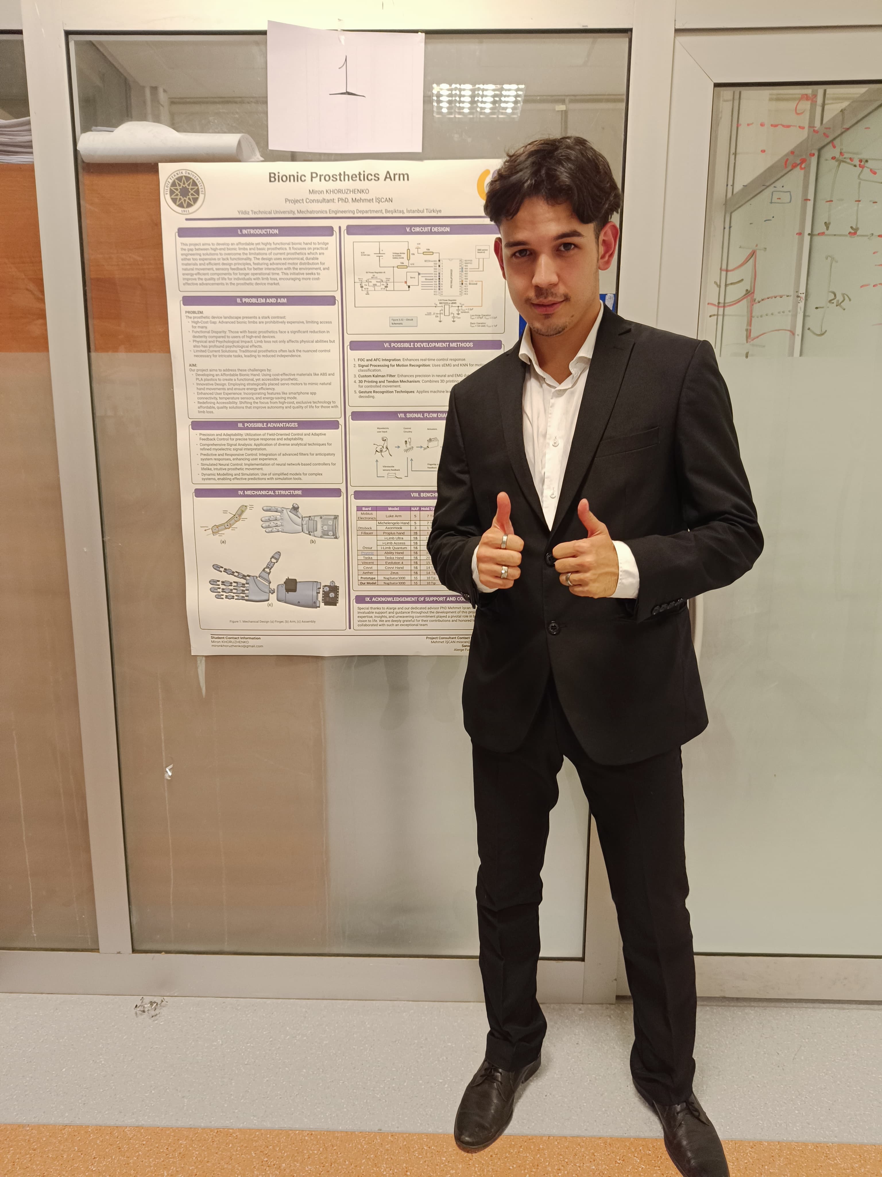 Me and my poster